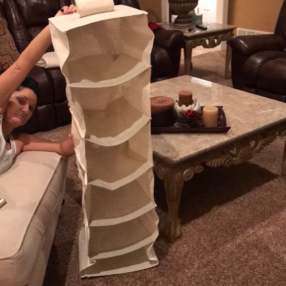 Other - Cream closet hanging shoe rack